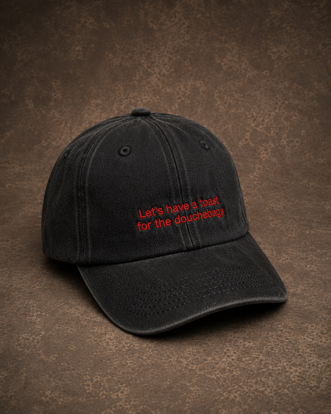 Phrase washed out black